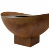 Feuerschale Feu Du Jardin WAVE, Rost