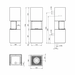 Kaminbausatz Nordpeis CAPRI IR Super Max, 6 KW -Cafiro Geschäft 068b0aeb3efee1af411c76b120d22aba