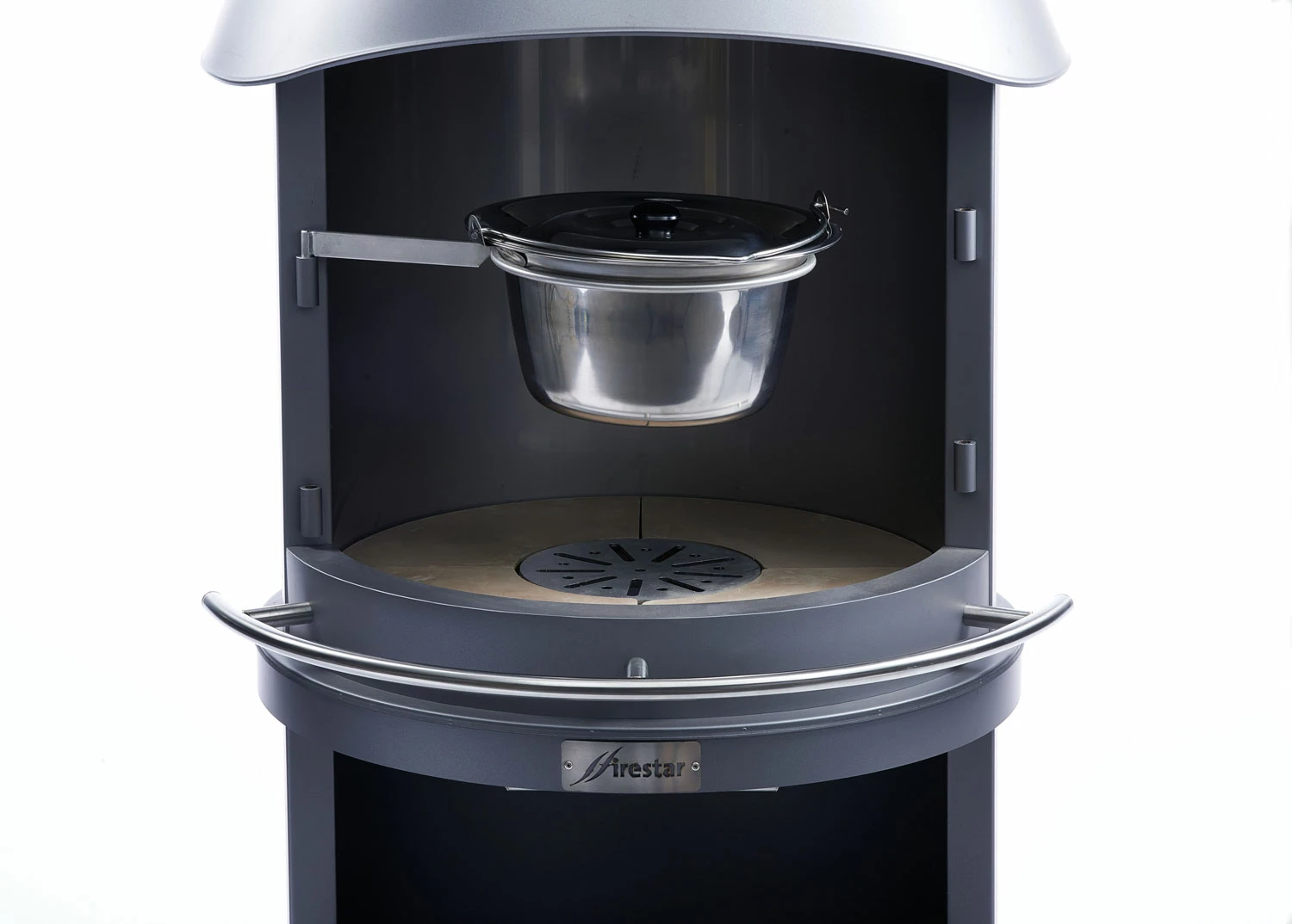 Grilltopf Mit Henkel Edelstahl Für Firestar Grillkamin CLASSIC 700 2 Grilltopf Mit Henkel Edelstahl Für Firestar Grillkamin CLASSIC 700 – Bild 2