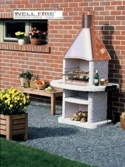Grillkamin Wellfire AVANTA Mit Kupferhaube 5 Grillkamin Wellfire AVANTA Mit Kupferhaube -Cafiro Geschäft 1228 1