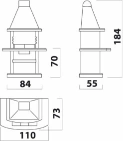 Grillkamin Wellfire NOVERA Mit Kupferhaube -Cafiro Geschäft 1249 1