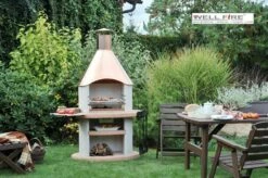 Grillkamin Wellfire DUNA COLORA Mit Kupferhaube 7 Grillkamin Wellfire DUNA COLORA Mit Kupferhaube -Cafiro Geschäft 1257 2