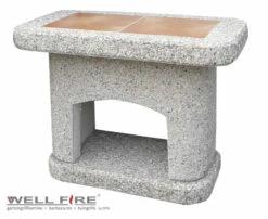 Beistelltisch Für Grillkamin NOVA Braun