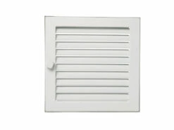 Warmluftgitter Putzbündig Weiß