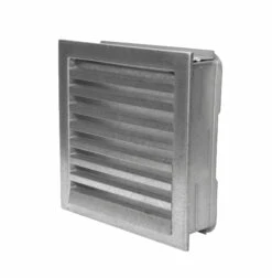 Außenluftgitter 23 X 23 Cm Mit Einbaurahmen
