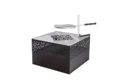 Feuerkorb Mit Grillplatte Feu Du Jardin CUBE 500 Inkl. Grillrost, Schwarz -Cafiro Geschäft 176f4a943bf33833fe04269446ab3faa