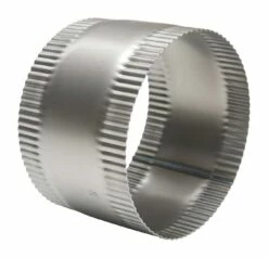 Verbindungsstück Rauchrohr Stahl Unlackiert