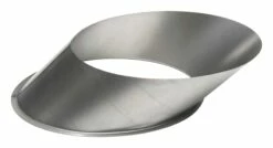 Wandfutter Rauchrohr Stahl Ø 150 Mm Unlackiert, Gewinkelt