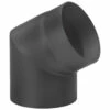 Rauchrohrbogen Stahl 60° Ø 150 Mm Schwarz