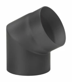 Rauchrohrbogen Stahl 60° Ø 150 Mm Schwarz