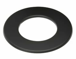 Wandrosette Rauchrohr Stahl Randbreite 50 Mm Schwarz