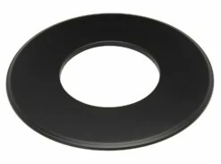 Wandrosette Rauchrohr Stahl Randbreite 90 Mm Schwarz