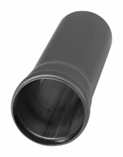 Pellet-Ofenrohr Stahl 250 Mm Schwarz