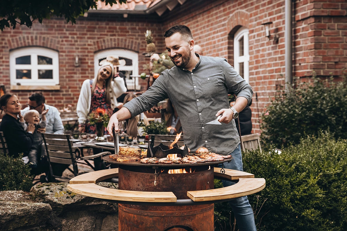 MOESTA-BBQ Bandit FirePlace Inkl. Blackwood Ablagen Und BBQ-Disk 3 MOESTA-BBQ Bandit FirePlace Inkl. Blackwood Ablagen Und BBQ-Disk – Bild 3