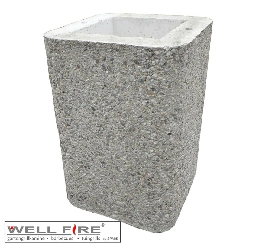 Haubenverlängerung Wellfire Grillkamin NOVA, NOVA Quattro Braun 1 Haubenverlängerung Wellfire Grillkamin NOVA, NOVA Quattro Braun