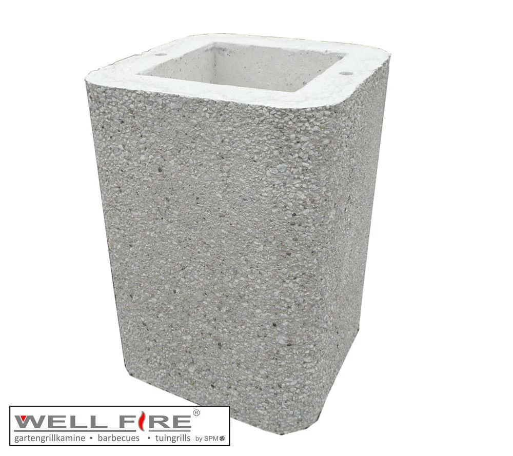 Haubenverlängerung Wellfire Grillkamin NOVA, NOVA Quattro Weiß 1 Haubenverlängerung Wellfire Grillkamin NOVA, NOVA Quattro Weiß