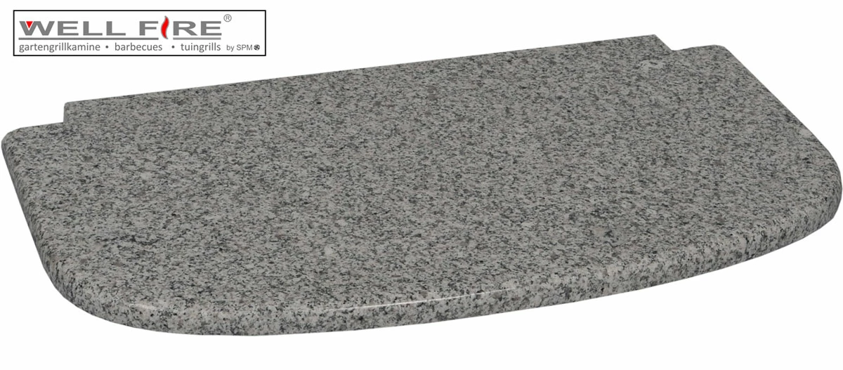 Granitplatte Grau Vor Dem Feuerraum 1 Granitplatte Grau Vor Dem Feuerraum