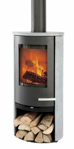 Kaminofen TermaTech TT20Rs Speckstein Schwarz, 5 KW