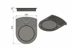 Kaminofen TermaTech TT20Rs Speckstein Schwarz, 5 KW -Cafiro Geschäft 2511 5699ed