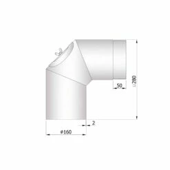 Rauchrohrbogen Stahl 2x 45° Unlackiert Mit Tür 5 Rauchrohrbogen Stahl 2x 45° Unlackiert Mit Tür -Cafiro Geschäft 26 252ddytkft1ioiae