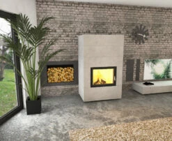 Kaminbausatz Brunner Systemkamin BSK 08 Stil Kamin Schiebetür, 11 KW -Cafiro Geschäft 2601bde911f8a0a473209255a7994125