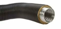 Aluflexrohr Isoliert 0,8 M 5-lagig, Schwarz