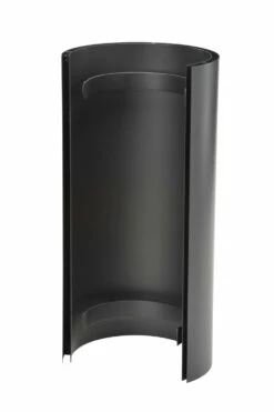 Hitzeschild Doppelwandig Für Rauchrohr Stahl 460 Mm Ø 150 Mm Schwarz
