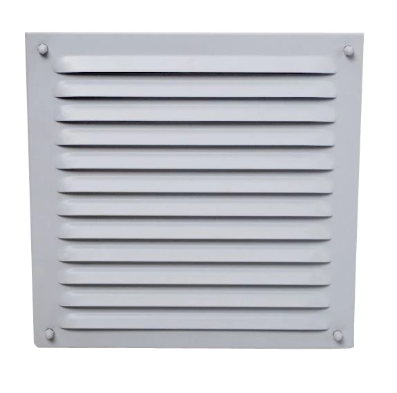 Außenluftgitter 23 X 23 Cm Mit Anschlussstutzen Weiß 1 Außenluftgitter 23 X 23 Cm Mit Anschlussstutzen Weiß