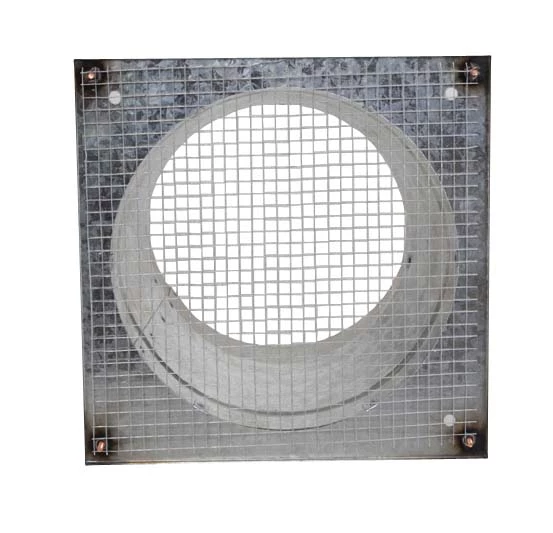 Außenluftgitter 23 X 23 Cm Mit Anschlussstutzen Weiß 4 Außenluftgitter 23 X 23 Cm Mit Anschlussstutzen Weiß – Bild 4