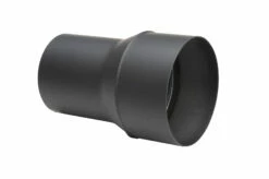 Steckverbinder, Reduzierung, Muffe-Muffe Für Pelletrohr Schwarz