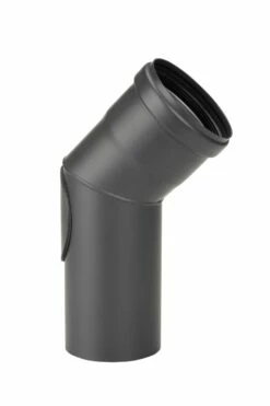 Pellet-Ofenrohrbogen Stahl 45° Schwarz Mit Putztür 6 Pellet-Ofenrohrbogen Stahl 45° Schwarz Mit Putztür -Cafiro Geschäft 3464 1
