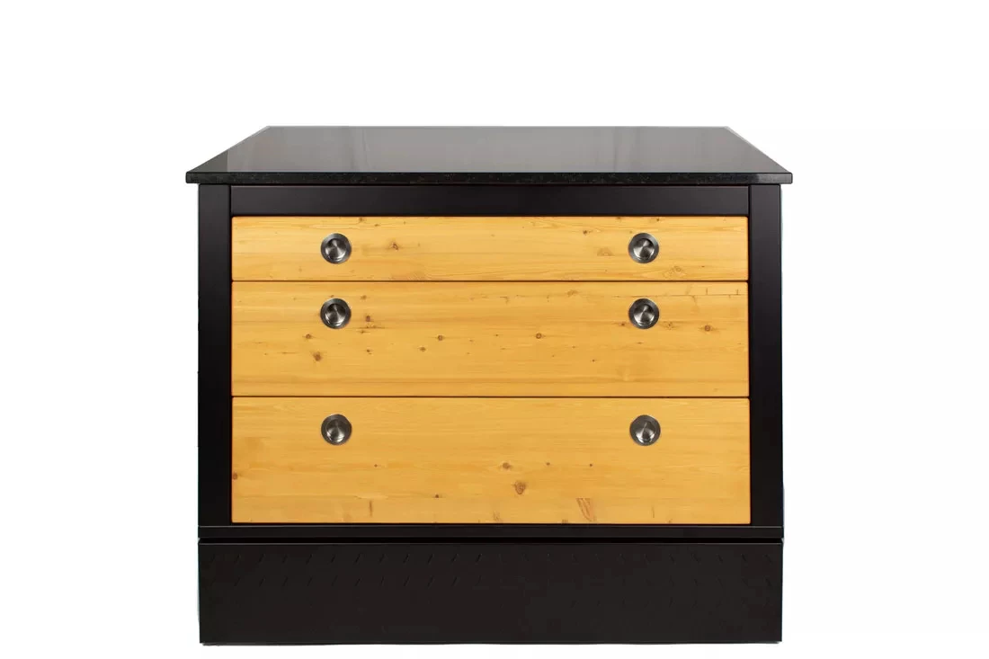 Der Merklinger Outdoor Modul "Irmi" (3 X Breite Schubladen) 2 Der Merklinger Outdoor Modul "Irmi" (3 X Breite Schubladen) – Bild 2