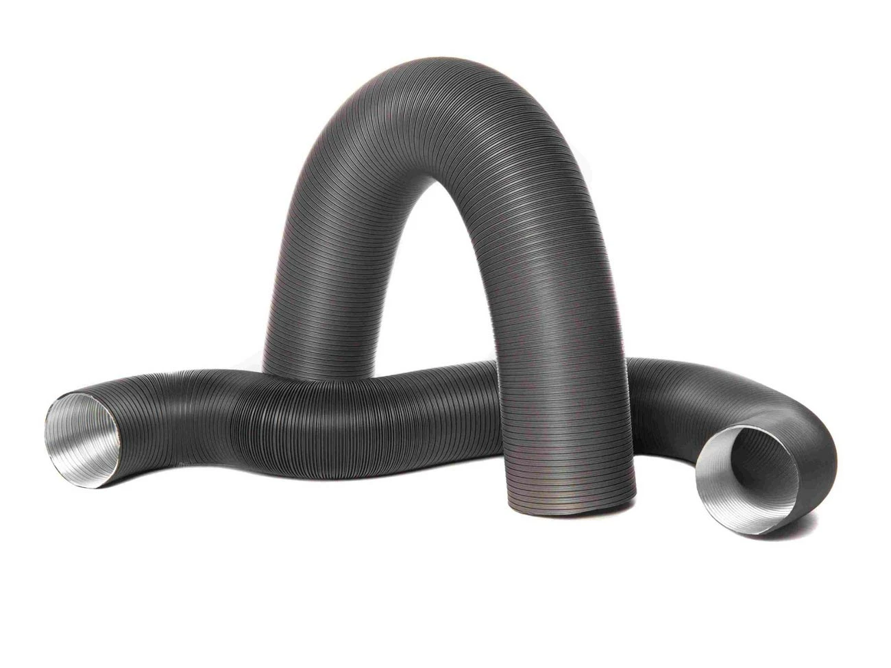 Aluflexrohr 1,5 M 2-lagig, Grau 3 Aluflexrohr 1,5 M 2-lagig, Grau – Bild 3