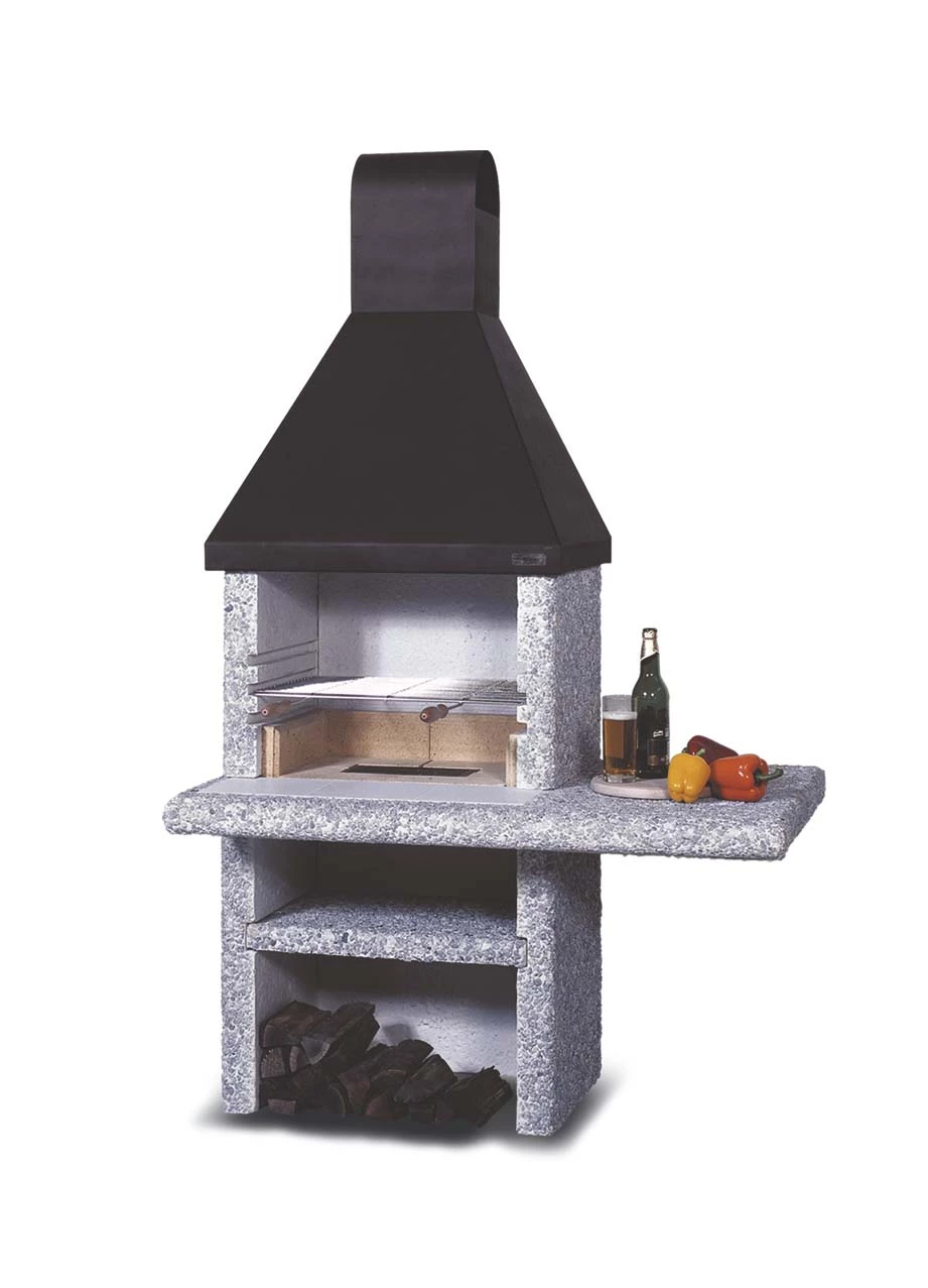 Grillkamin Wellfire PARTY Mit Stahlhaube 1 Grillkamin Wellfire PARTY Mit Stahlhaube