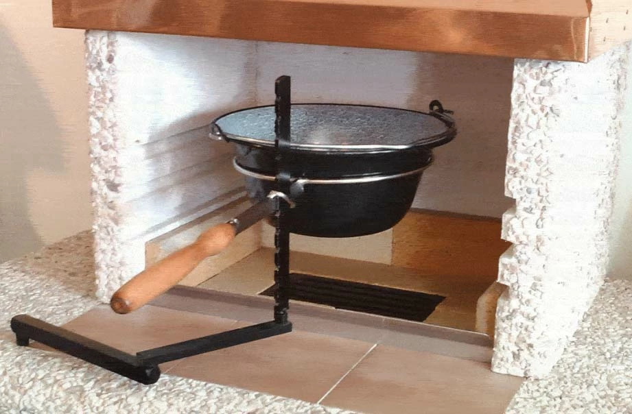 Schwenkarmhalter Inkl. 6 Liter Kessel 1 Schwenkarmhalter Inkl. 6 Liter Kessel