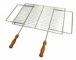 Grillrost Edelstahl Verstellbar, 53 X 79 X 38 Cm
