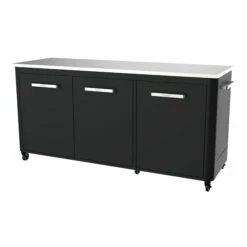 Cozze Outdoor Tisch 3 Türen 180x60x90 Cm