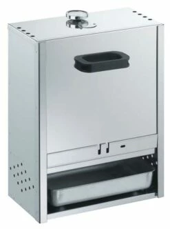 Peetz Räucherofen 150 Mit Schiebetür Inkl. Grundausstattung, Edelstahl