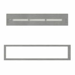 Einbauprofil XL Mit Bio Ethanol Brenner Silber Xaralyn -Cafiro Geschäft 5176df053ccc977851a74edaadd93f11