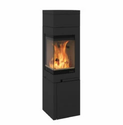 Kaminofen Nordpeis QUADRO 2 Schwarz, 6 KW