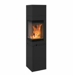 Kaminofen Nordpeis QUADRO 3 Schwarz, 6 KW