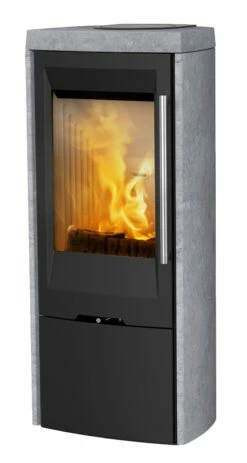 Kaminofen TermaTech TT30S Speckstein Schwarz, 5 KW