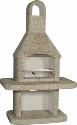 Grillkamin Wellfire SIESTA Braun Mit Betonhaube