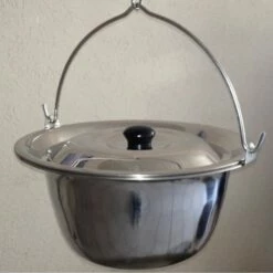 Gulaschtopf Edelstahl Grillkamin Firestar 650