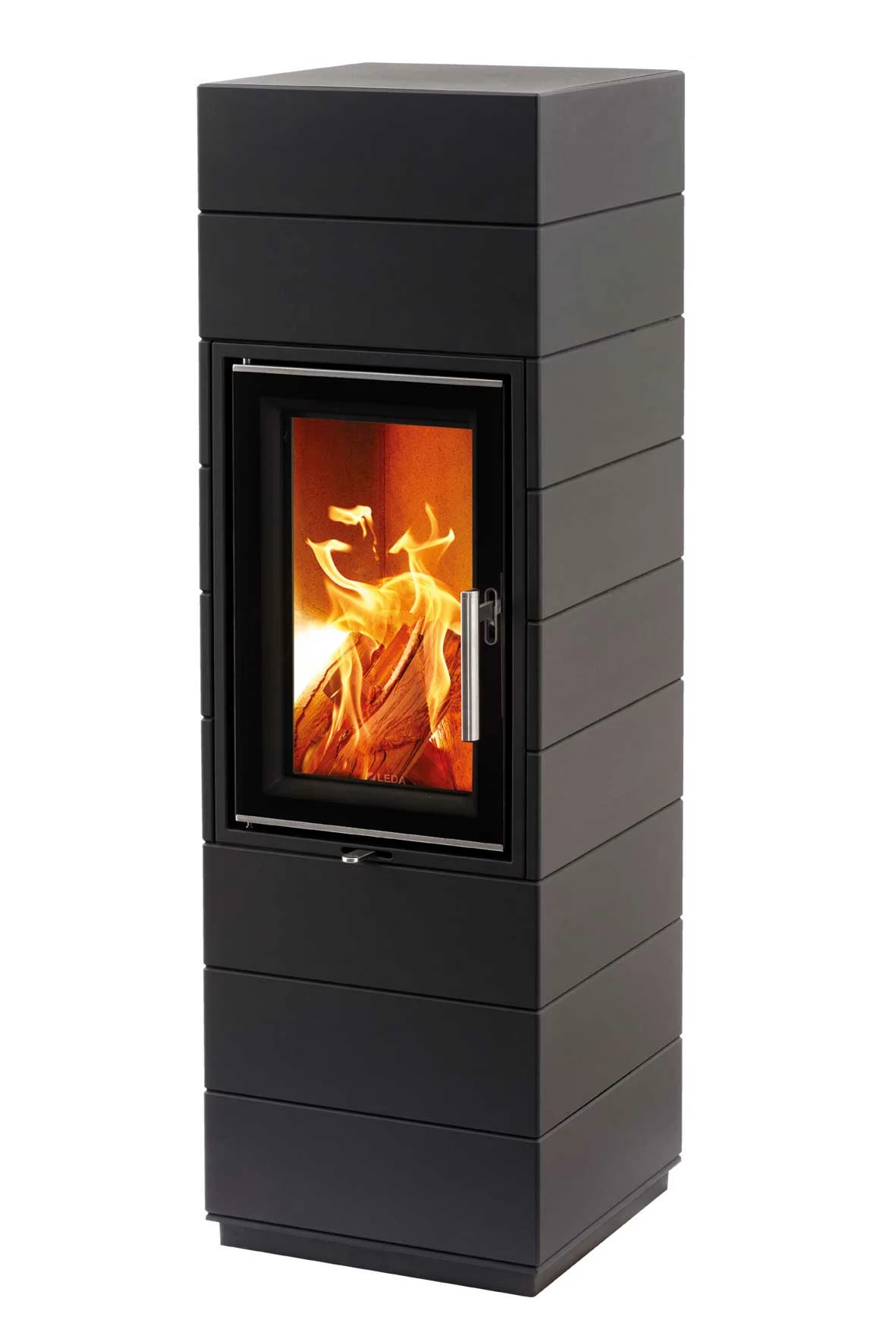 Kaminofen Leda CORNA Schwarz, 4 KW 2 Kaminofen Leda CORNA Schwarz, 4 KW – Bild 2