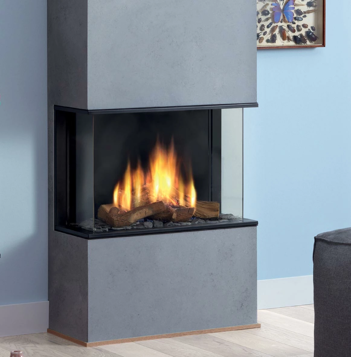 Gaskamin Dru Global 60 Triple BF RCE 3 Gaskamin Dru Global 60 Triple BF RCE – Bild 3