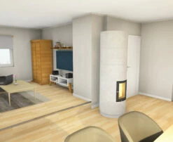 Brunner Klein-Speicherofen KSO 33r Mit Wärmebetonverkleidung -Cafiro Geschäft 604068d48b301f4c612d0d2f7df4908b