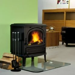 Kaminofen Leda ANTIGUA Schwarz, 9 KW -Cafiro Geschäft 6640 1d7f5c