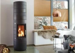 Kaminofen Leda COLONA Lite Schwarz, 6 KW -Cafiro Geschäft 6654 2b04cb
