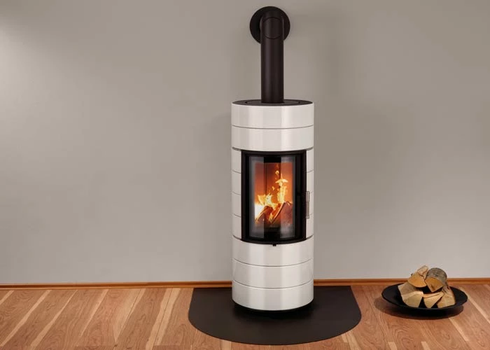 Kaminofen Leda COLONA Lite Weiß Emailliert, 6 KW 3 Kaminofen Leda COLONA Lite Weiß Emailliert, 6 KW – Bild 3